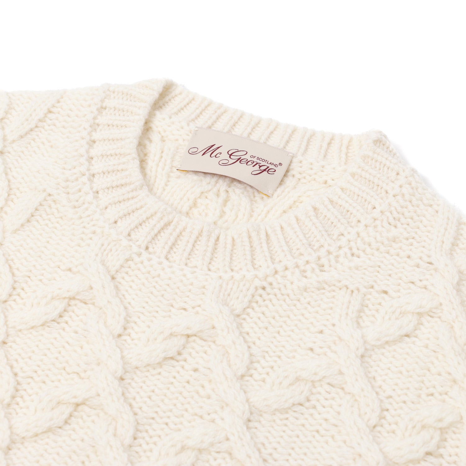 Sweater "Iconic Cable" made from Lambswool and Cashmere - Original Knit